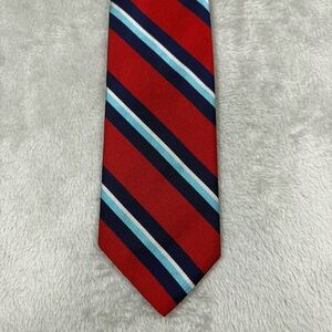 Brooks Brothers Men’s Tie 100% Silk USA Repp Striped Necktie